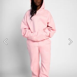 Pink (petal color) COMFRT Hoodie Sweatshirt for Women